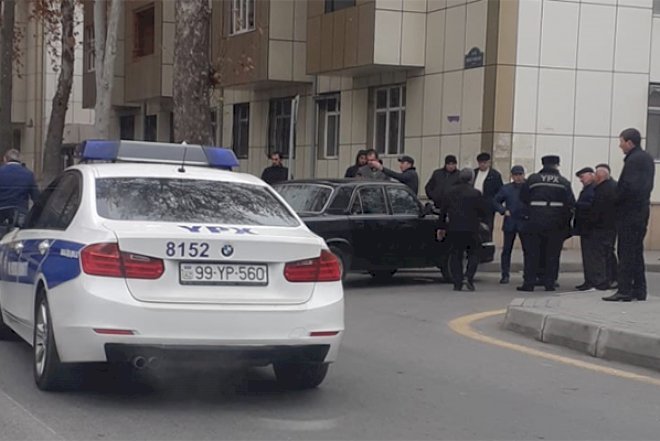    İcra Hakimiyyətinin maşını qəza törətdi - Foto   