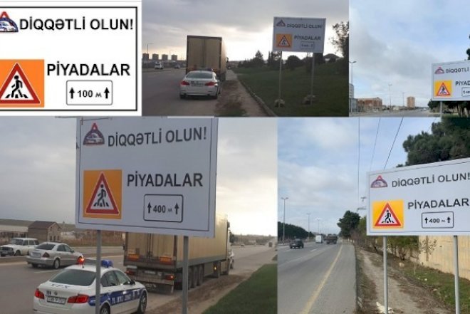    Yol polisindən piyadavurmaların qarşısını alacaq   YENİLİK - Video