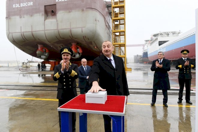    Prezident “Laçın” tankerini işə saldı -   Yenilənib+Fotolar