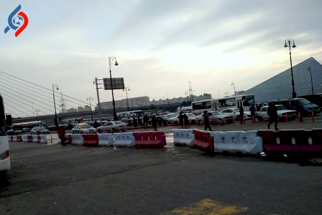    BNA əməkdaşları böyük tıxaca səbəb oldu - İnsanların həyatı təhlükəyə atıldı -   Foto