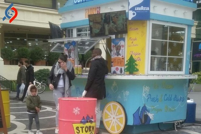    Gerye Bakıda ailəsi ilə gəzintiyə çıxdı - Foto   