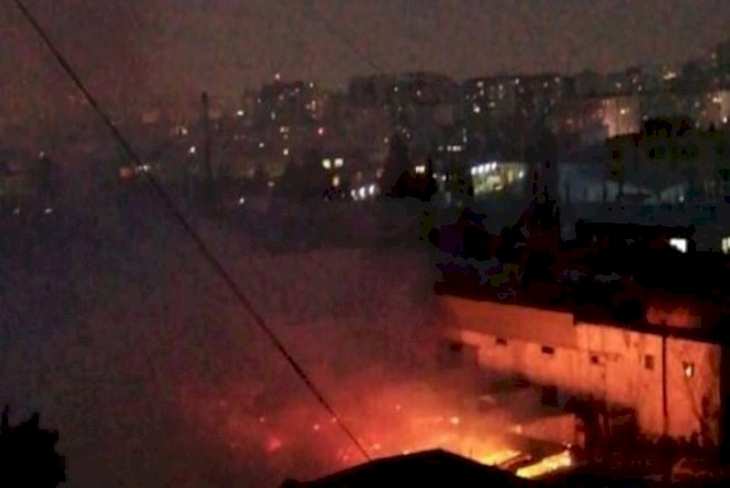    “3-cü mikrorayon bazarı”ndakı yanğın söndürüldü -   Yenilənib+Video