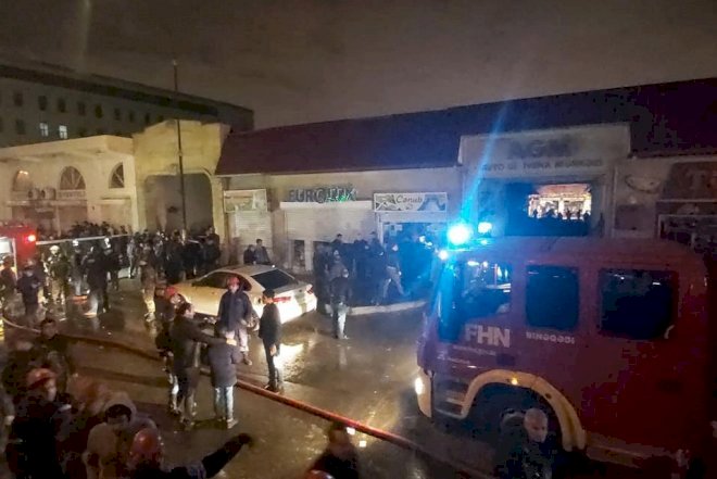    Bazarda baş verən yanğında 2 avtomobil yandı   