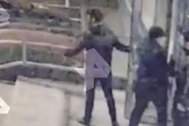    Azərbaycanlılar arasında atışma - Video   