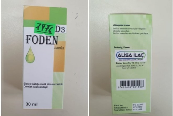    Apteklərdə monitorinqlər aparılır:  Bu qida əlavəsinin saxtalaşdırıldığı aşkarlandı   