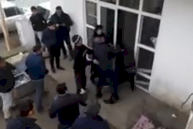    Xaçmaz bazarında qarşıdurma - Video   