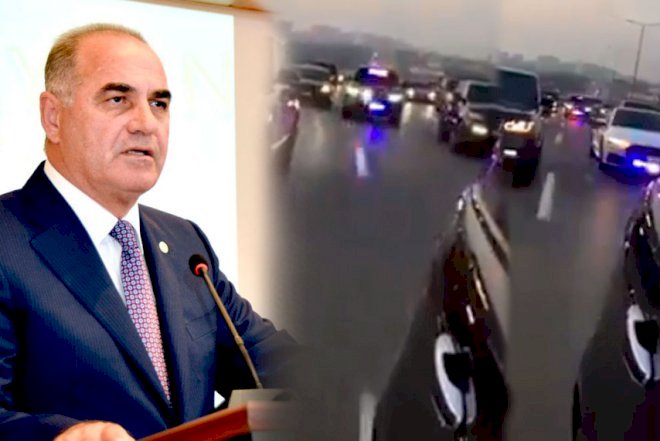    İcra başçısının oğlunun dəbdəbəli toy karvanı – Video yayıldı   