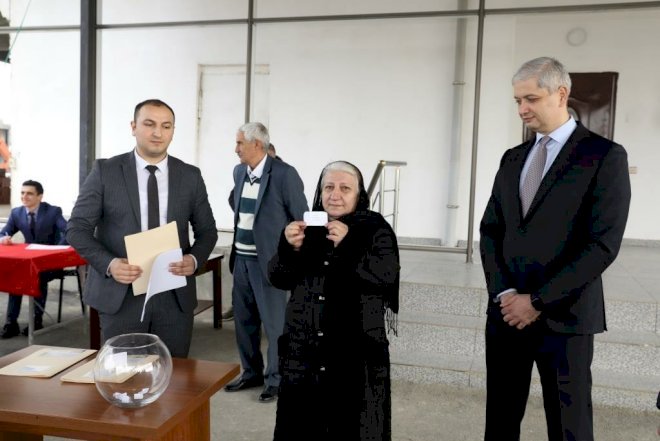    Şəhid ailələri və müharibə əlillərinə daha 27 mənzil verildi - Fotolar   