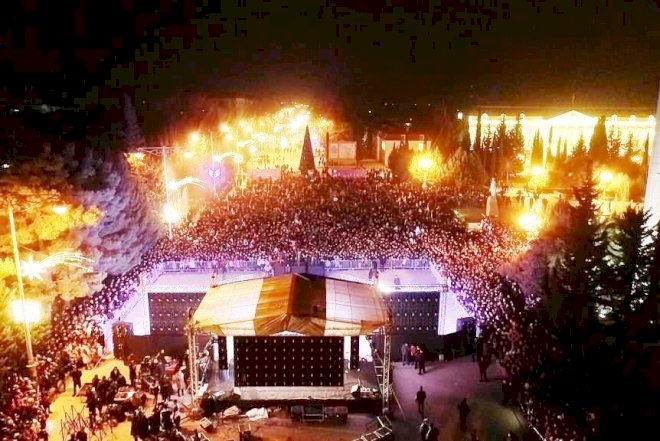    Yevlaxda təntənəli konsert - Fotolar   
