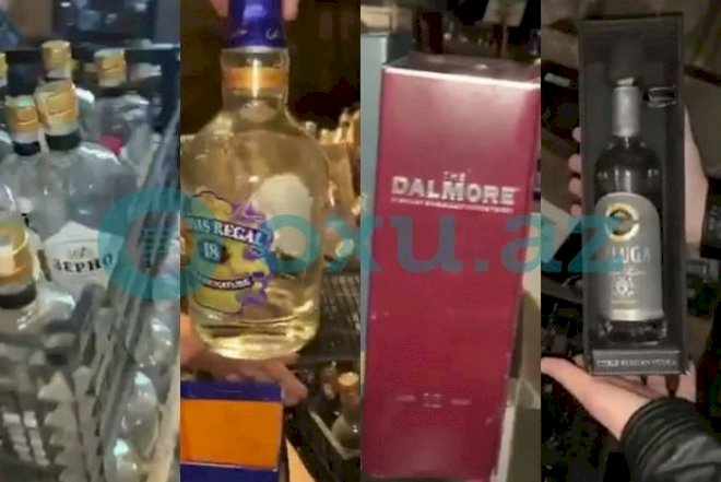    Bakıda polisin də zəhərlənərək öldüyü saxta içki bu sexdə düzəldilib -   Video