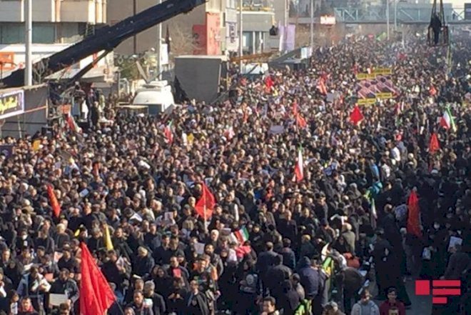    Qasım Süleymaninin dəfn mərasimində DƏHŞƏT -   Ölənlərin sayı 65 nəfərə çatdı - Yenilənib