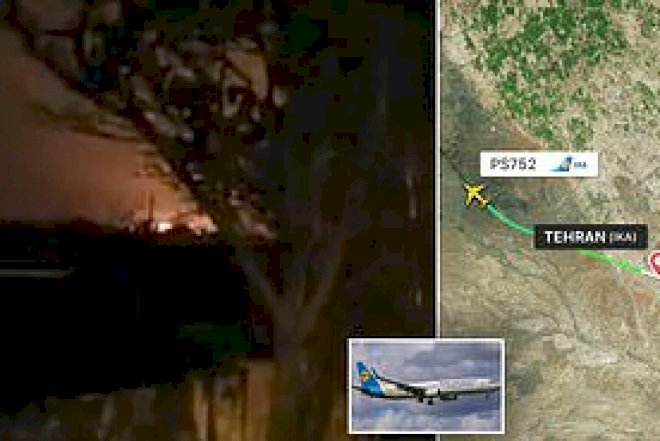    İranda daha bir dəhşət: 180 sərnişin olan təyyarə partladı -   Video