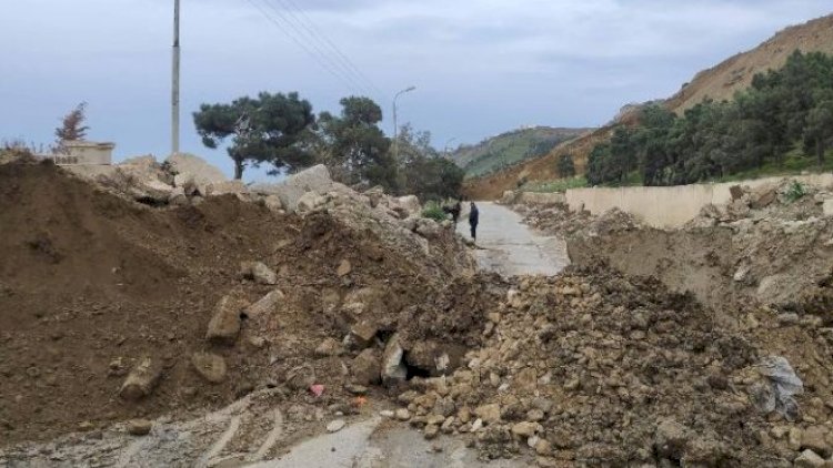    Sürüşmə ərazisində vəziyyət nə yerdədir? - Nazirlikdən açıqlama   