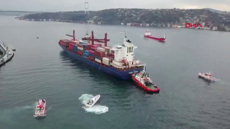    Rusiyanın kimyəvi maddə daşıyan gəmisi Türkiyədə qəzaya uğradı - Foto   