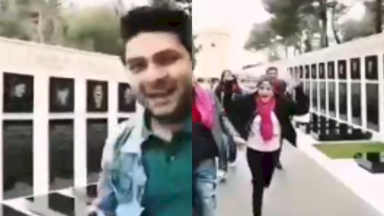    Hindistanlılar Şəhidlər xiyabanında “oyun çıxardı” -   Deputat və polis işə qarışdı - Video