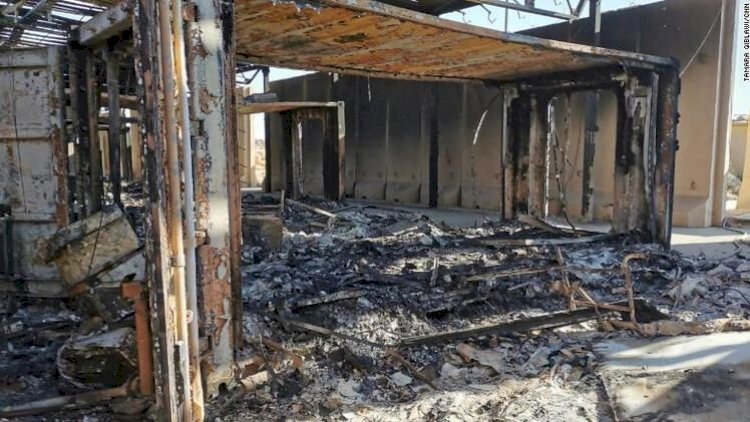    İran raketləri ABŞ bazalarını darmadağın edib - Görüntülər yayıldı - Video   