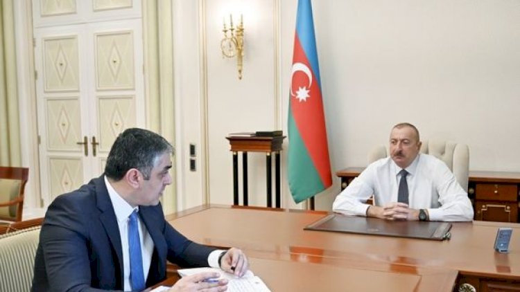    Prezident Ramin Quluzadəni qəbul etdi - Foto   
