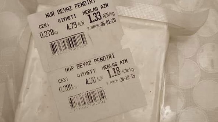    “OBA” market 3 ay əvvəlki pendiri yeni tarixlə satışa çıxardı – Foto   