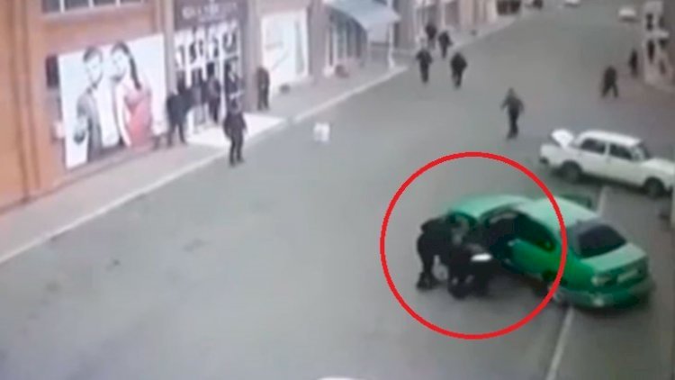    Gəncədəki silahlı qarşıdurmanın görüntüləri yayıldı – Video   