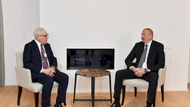    İlham Əliyev “Carlyle Group” şirkətinin həmtəsisçisi ilə görüşüb   