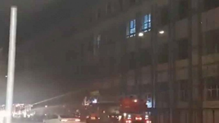    Bakıda universitetdə yanğın oldu - Video   