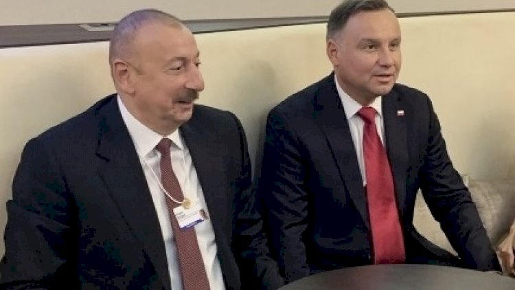    İlham Əliyev Polşa Prezidenti ilə görüşdü   