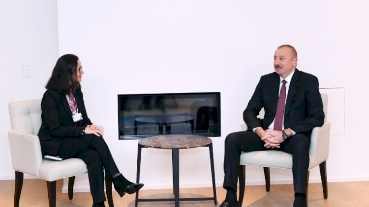    İlham Əliyevin Davosda daha bir görüşü baş tutdu   