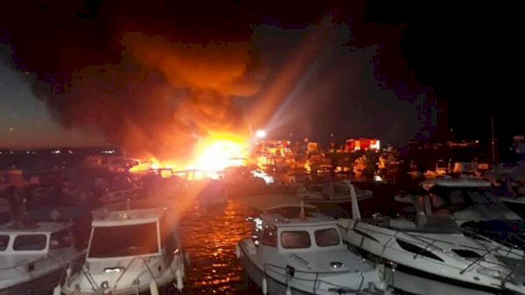    Türkiyədə daha bir dəhşət: İstanbulda 6 gəmini alov aldı   