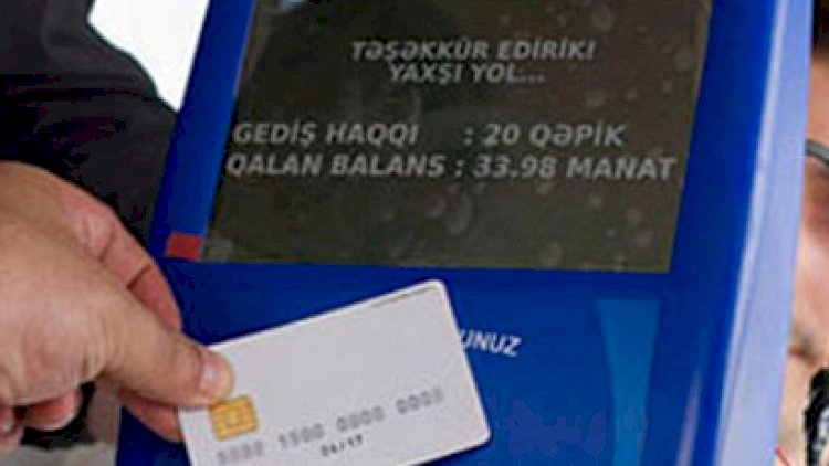    Daha bir marşrut avtobusu kart sisteminə keçdi   