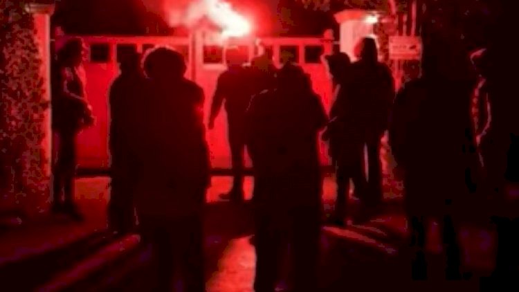    Klub prezidentinin evinə hücum etdilər - Video   