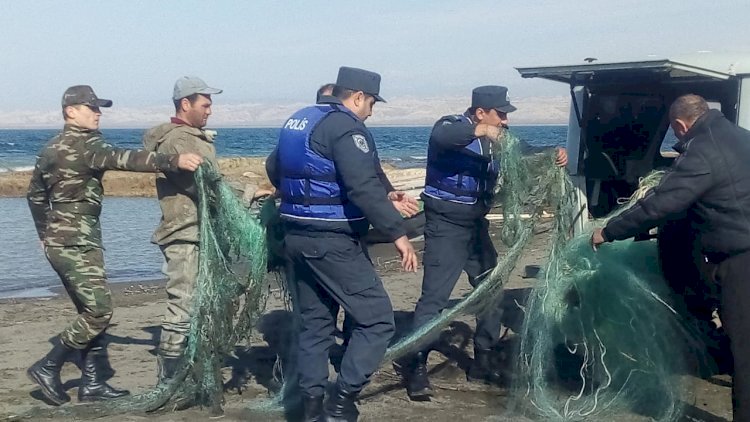    Su hövzələri qadağan olunmuş ov vasitələrindən təmizləndi   