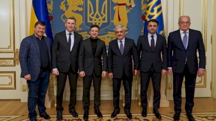    Rövnəq Abdullayev Vladimir Zelenski ilə görüşdü   