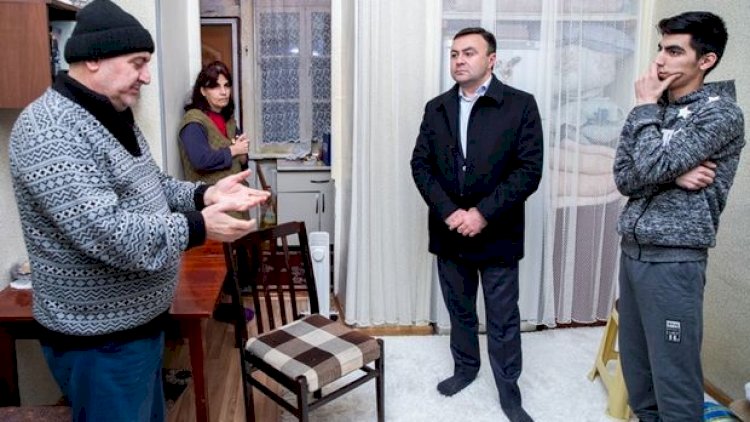    Elnur Allahverdiyev Qarabağ qazilərinin qonağı oldu - Foto   