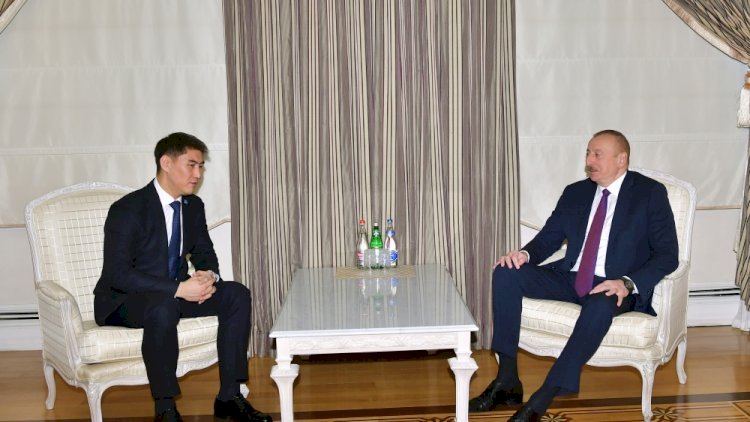    Prezident Qırğızıstanın XİN başçısını qəbul etdi   
