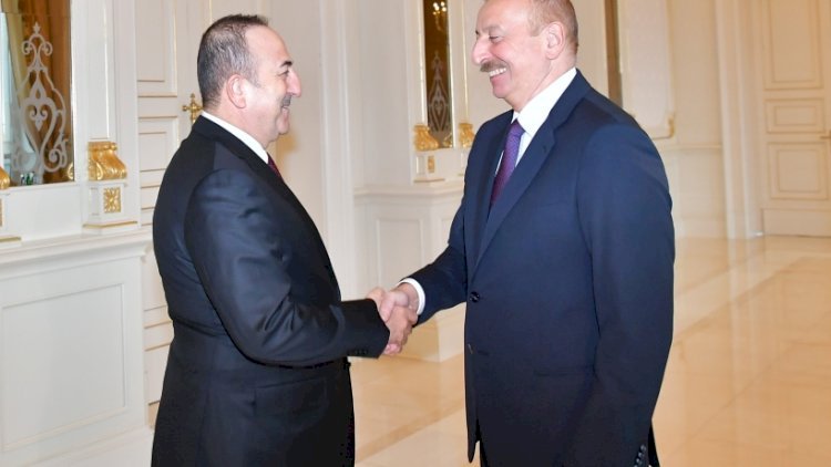    İlham Əliyev Mövlud Çavuşoğlunu qəbul etdi - Yenilənib+Fotolar   