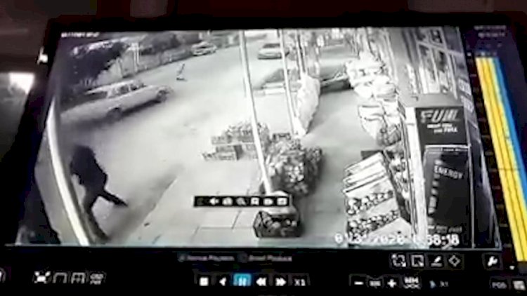   Azyaşlının avtomobillə vurulduğu anın dəhşətli görüntüləri - Video   