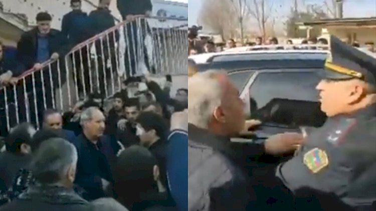    Kamil Musəvi ilə Fəzail Ağamalı üz-üzə gəldi, ara qarışdı - Video   