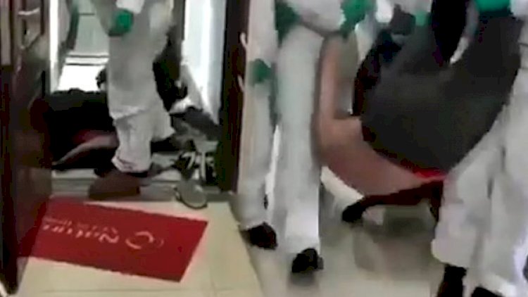    Evlərə basqın edib koronavirusa yoluxanları görün nə hala salırlar - Fotolar   