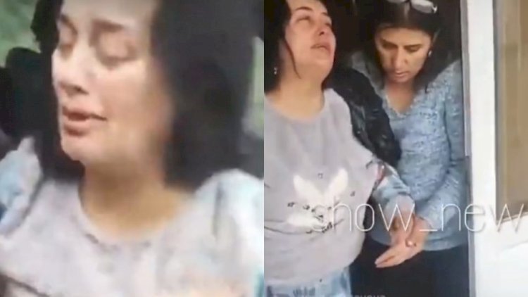    Halı pisləşən Elza Seyidcahanın görüntüləri yayıldı - Video   