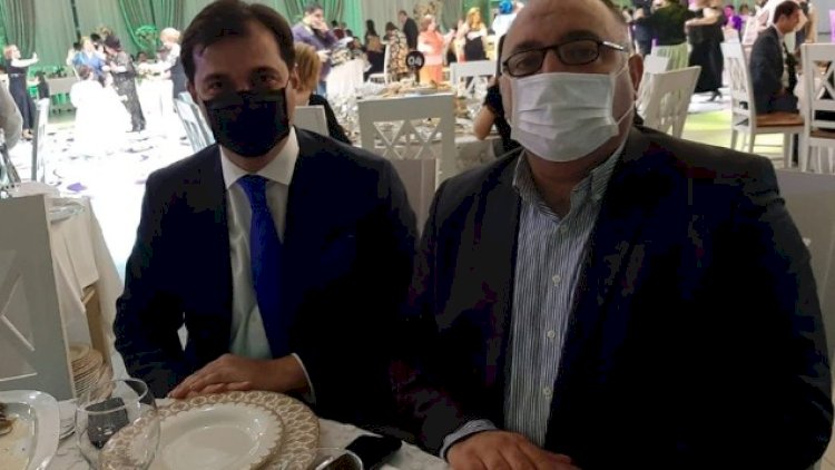    Emin Musəvi ilə Bəhram Bağırzadə toya maskada gəldi   