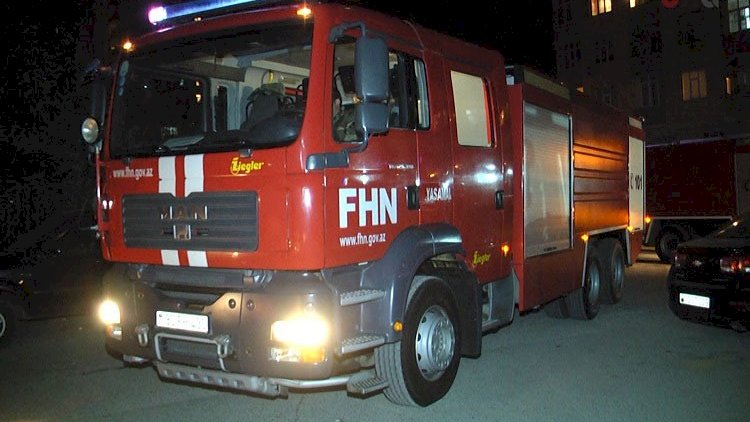    Sumqayıtda şadlıq evində yanğın oldu   