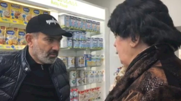    Paşinyan Yerevan apteklərində maska və spirt tapmadı   
