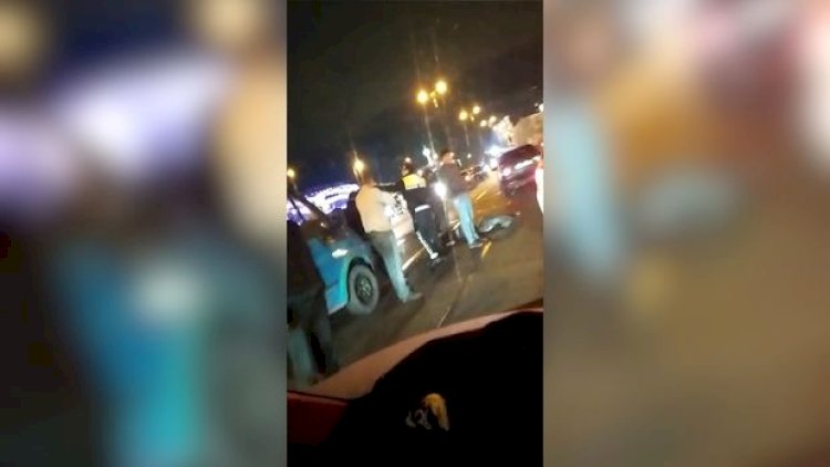    Bakıda maşın piyadanı vurub öldürdü - Video   