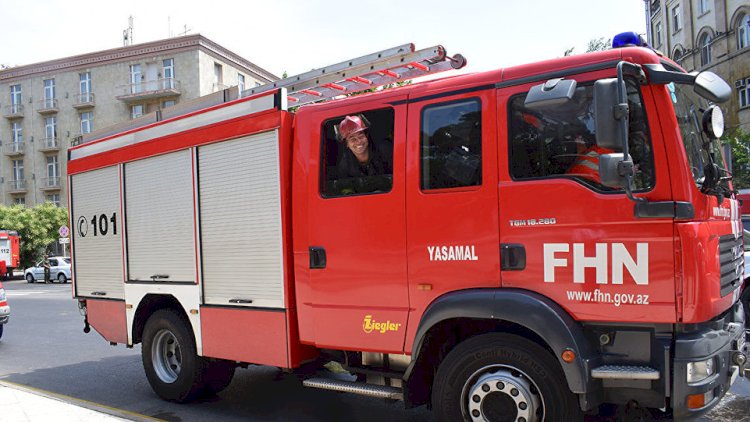    İcra nümayəndəliyinin binasında   YANĞIN