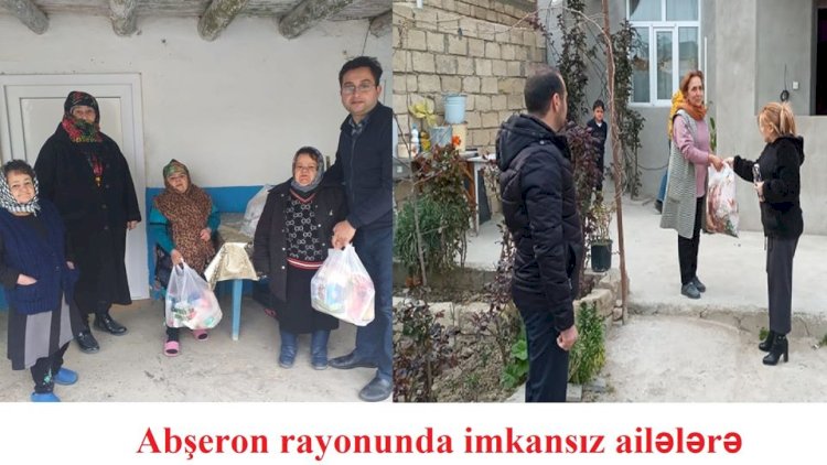    Abşeron rayonunda imkansız ailələrə Novruz sovqatı paylanıldı - Foto   