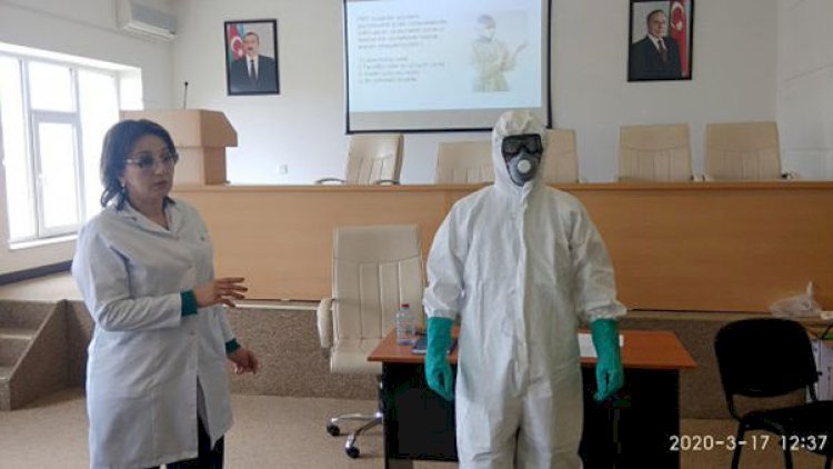    Bakıda koronavirusla mübarizə üçün təlim başladı   