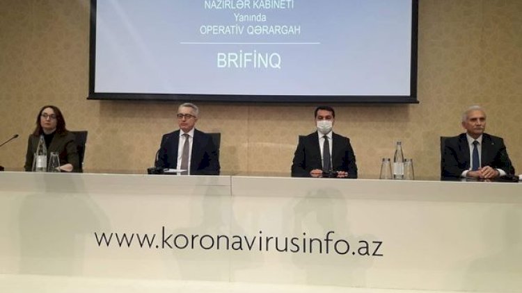    Azərbaycanda elan olunan karantinlə bağlı operativ qərargahın brifinqi keçirilir -   Canlı yayım