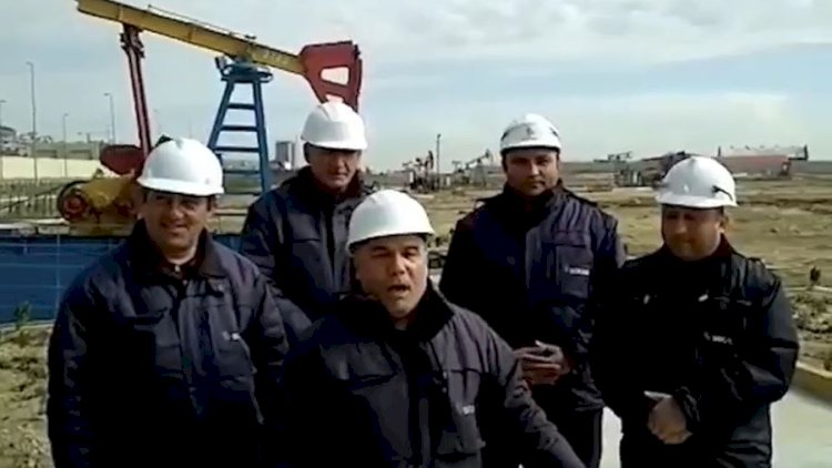    Neftçilər vətəndaşlara “Evdə qal” çağırışı etdilər - Video   