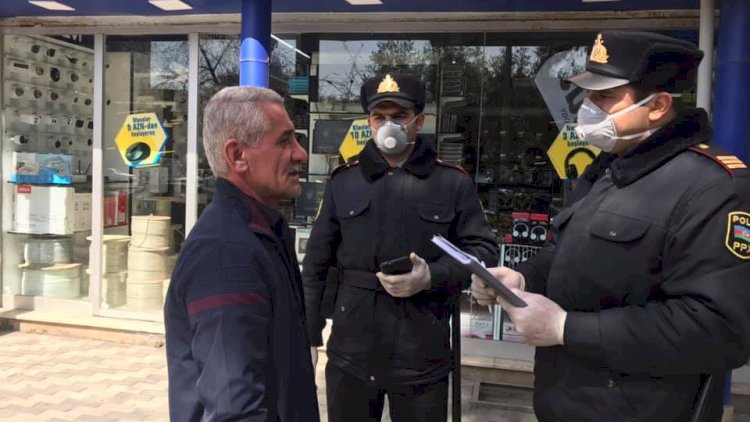    Bakıda polis karantin rejimini pozanları cərimələməyə başladı   