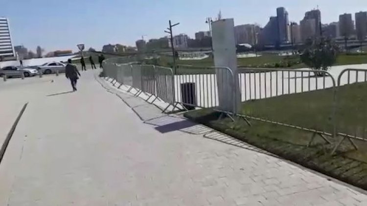    Bakıda ürək sızladan mənzərə - Video   